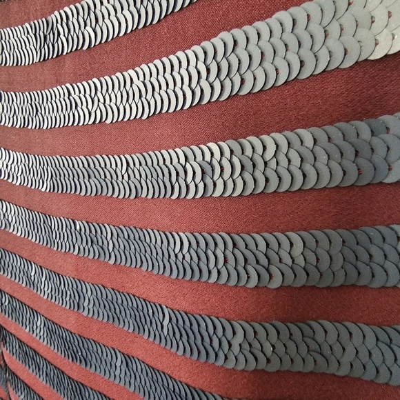 French Connection Satellite Brights Sequin Striped Nightout Cocktail Mini Dress - Picture 6 of 13